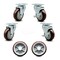 Service Caster Regency 600UBCKIT6 U-Boat Cart Caster and Wheel Replacement Set - USAREG20S414PPUBMRN-TP2-2-TLB-2PPUD820-2 - alternate 1